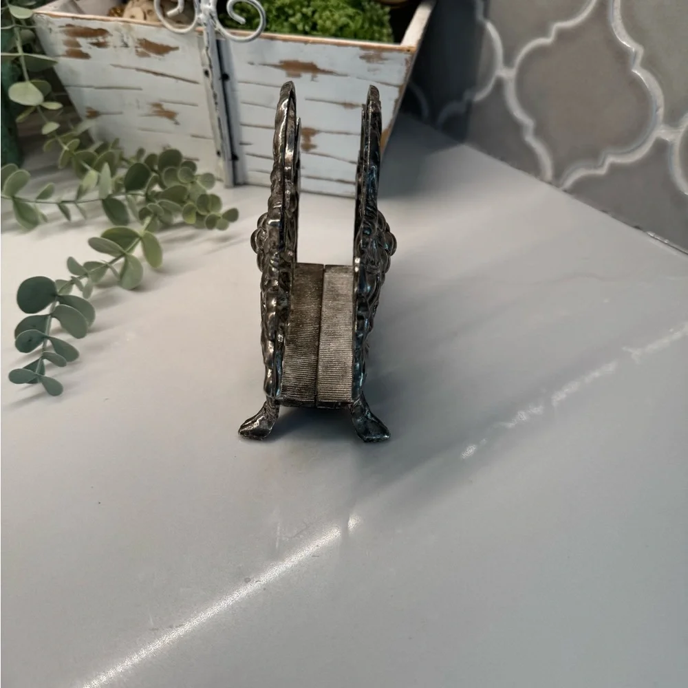 Vintage Silver Godinger napkin holder